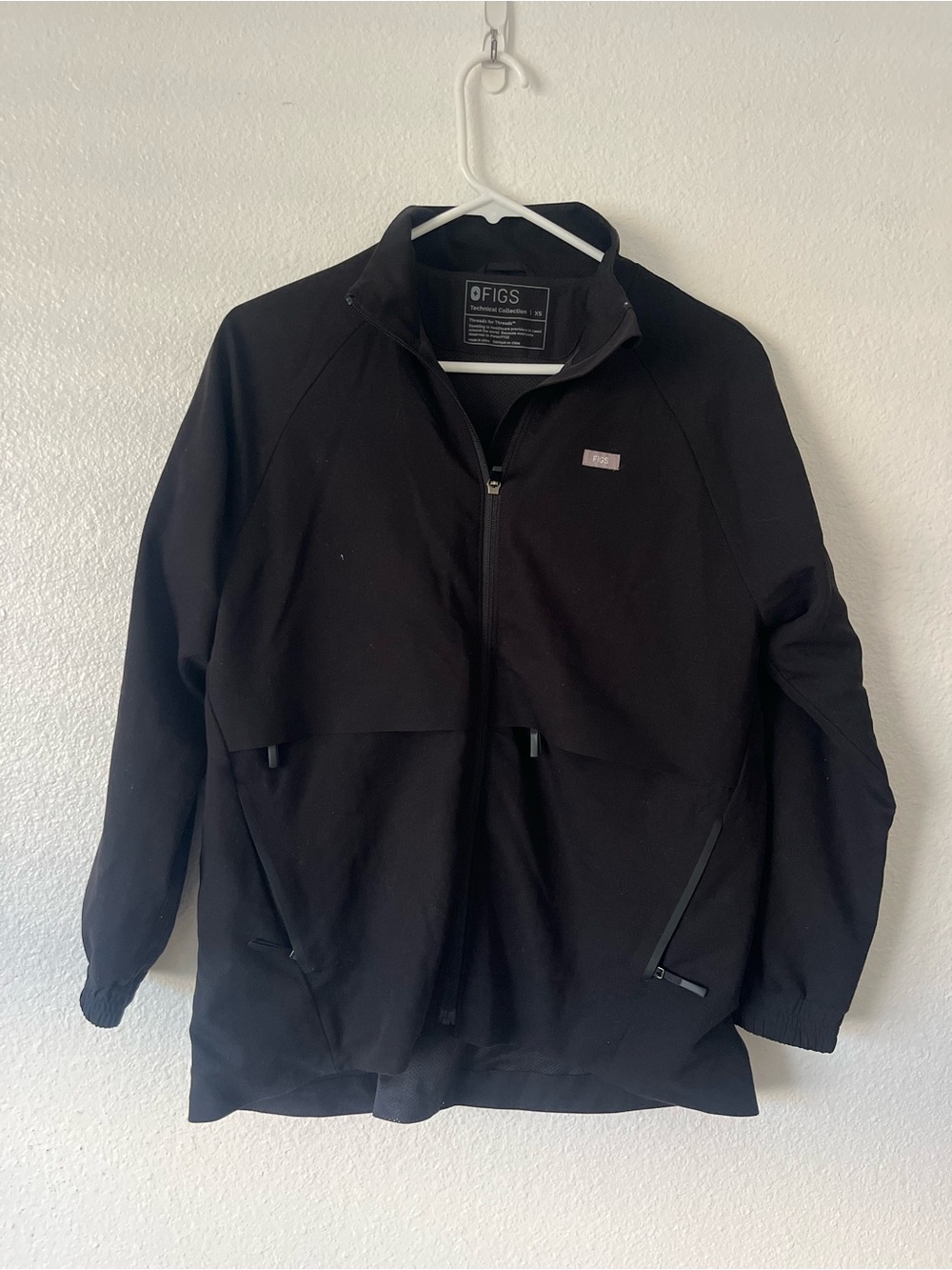Figs black Sydney Jacket size XS